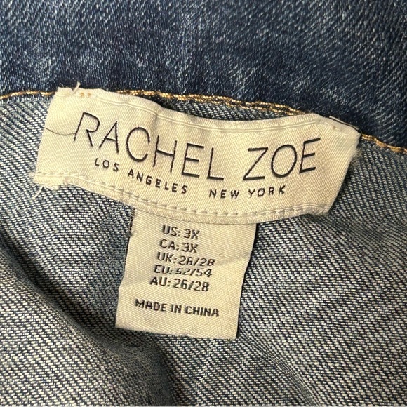 Rachel Zoe • Cropped Denim Jacket - Picture 4 of 5